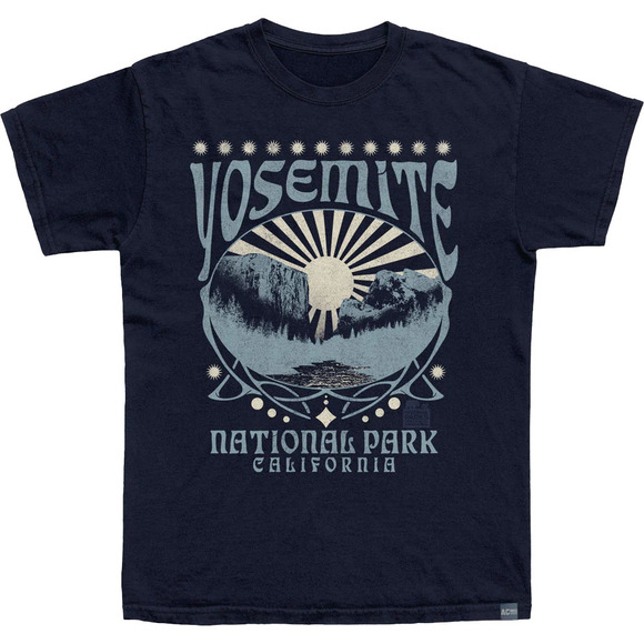 Tops - Made In Usa Yosemite Decorative Oval Duo Color Npca Tshirt